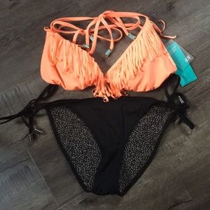 Cheetah bikini bottoms